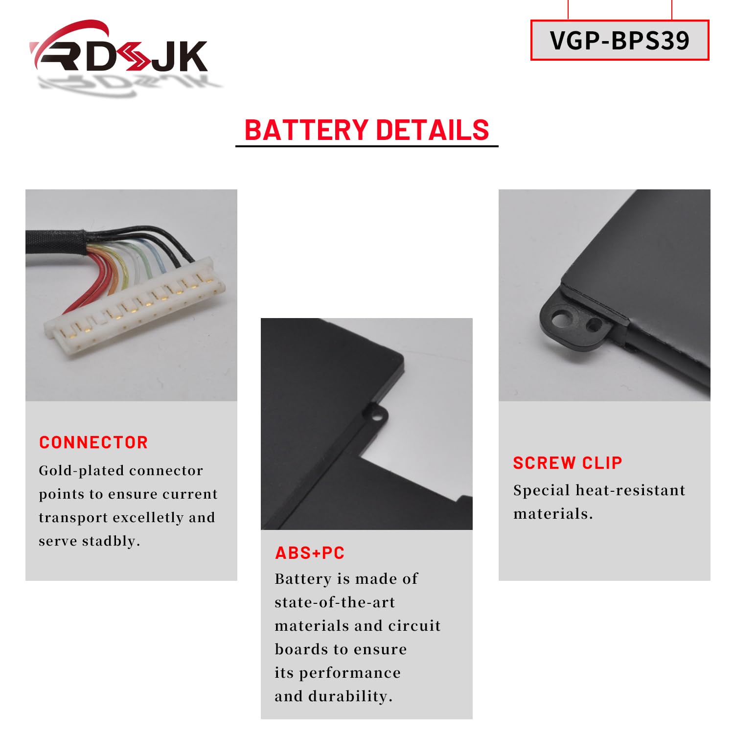 Amazon.com: VGP-BPS39 Laptop Battery for Sony Vaio Tap 11
